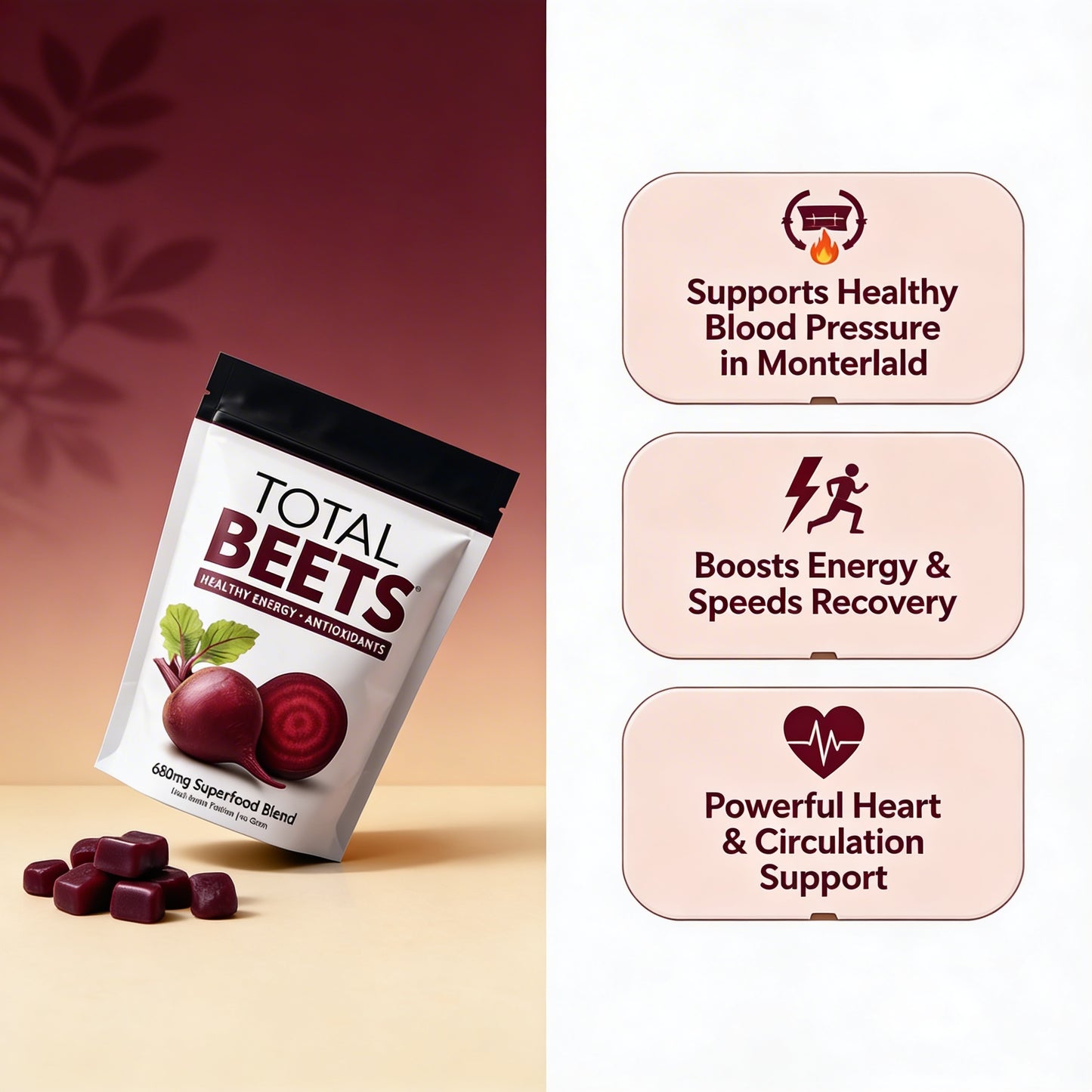 Total Beets™  - Blood Pressue Support + Strengthening Your Heart Health (Recommend by Doctors)