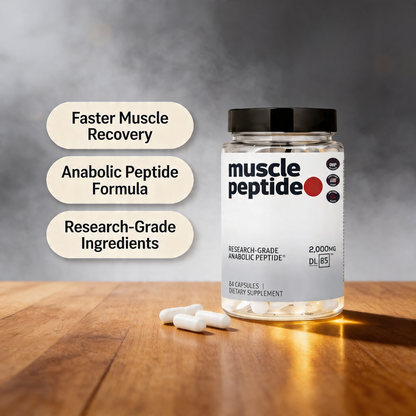 Muscle Peptide 185 Supplements Build Lean Muscle 3X Faster