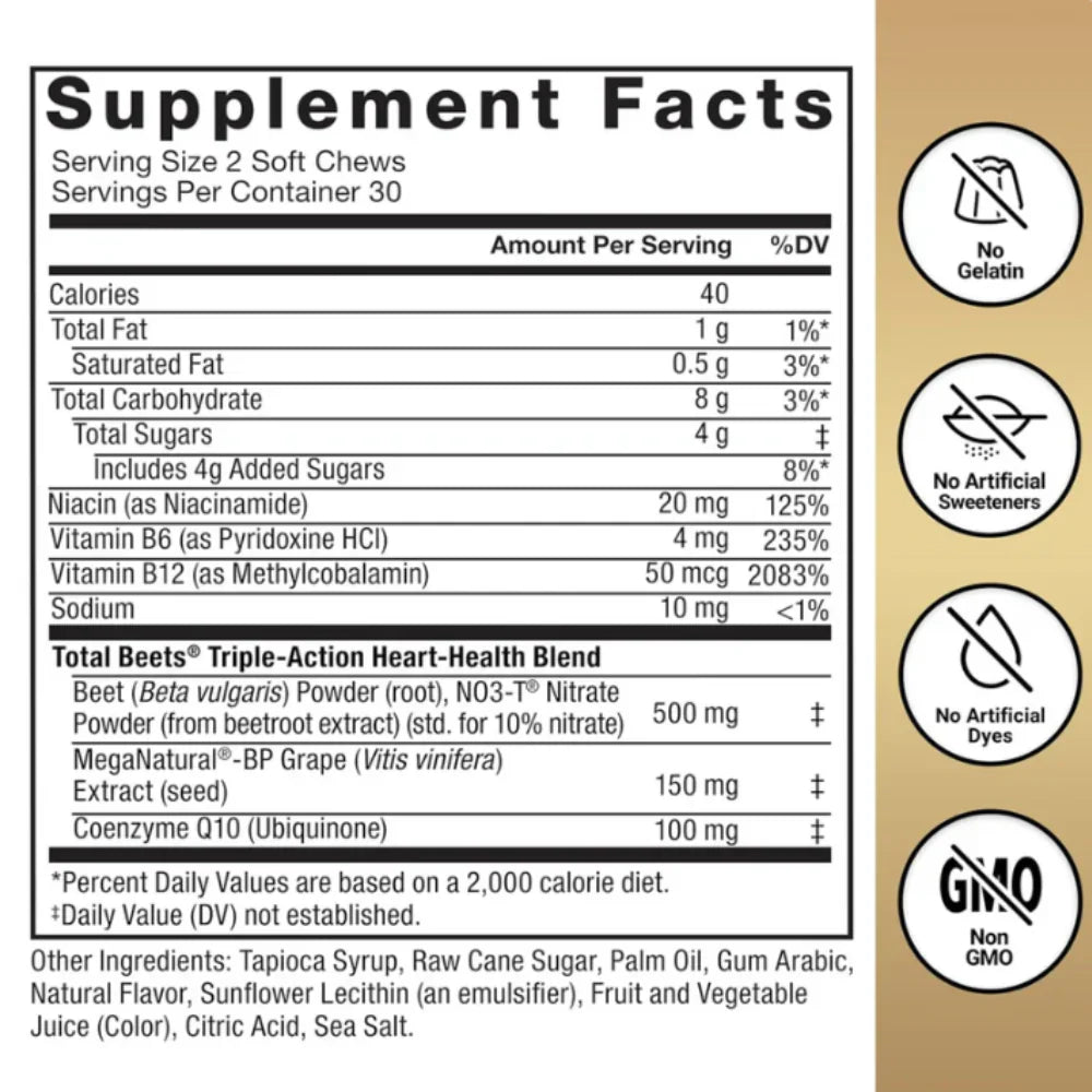 Total Beets™  - Blood Pressue Support + Strengthening Your Heart Health (Limited Time Deal)